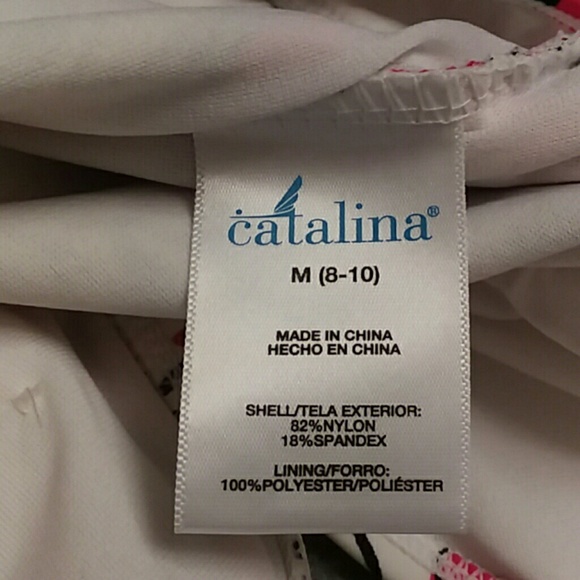 Catalina Halter Twist Tankini Top Medium 8-10 - Picture 8 of 8